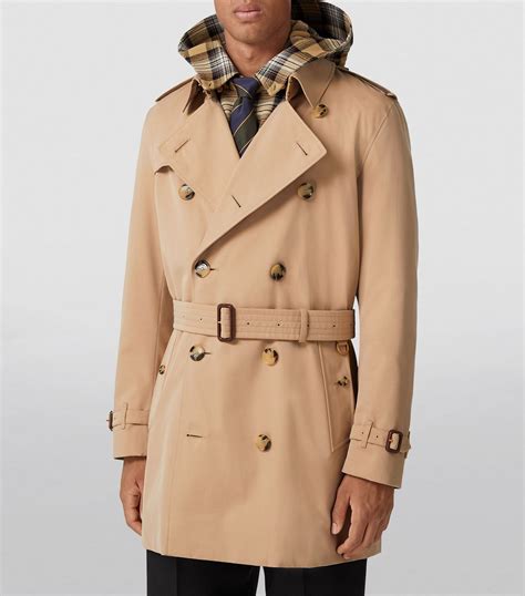 burberry trencz męski|burberry kensington trench coat.